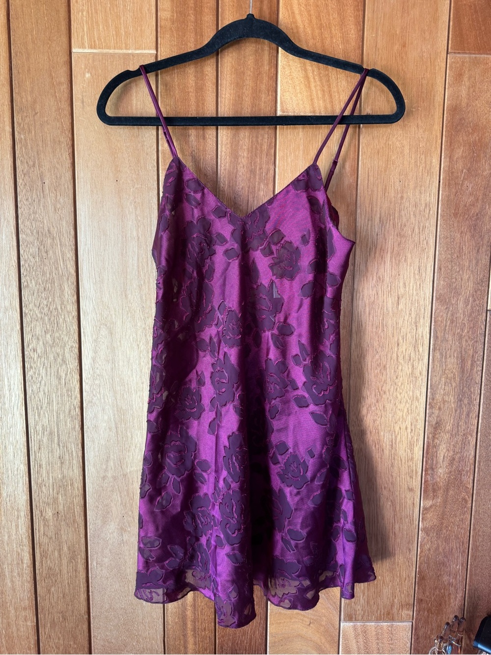Victoria’s Secret Gold Label Burnout Slip Dress